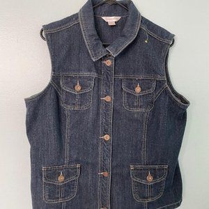 Women's Denim Vest XL